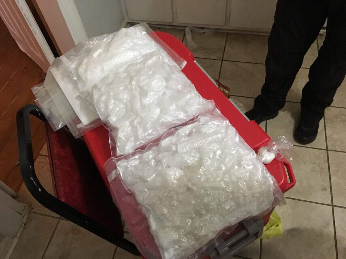 Investigator say they found 6 pounds of methamphetamine in Greenville County, South Carolina.