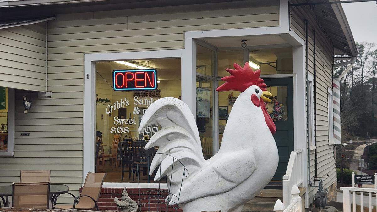 Cribb’s Sandwich & Sweet Shop is located at 108 S. Church St. in Lexington.