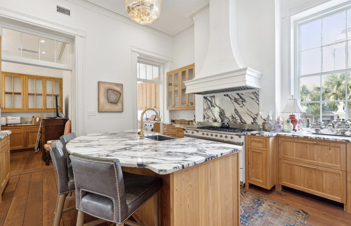 The house has been restored over eight years by the current owners.