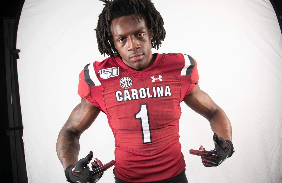 Jaycee Horn as a South Carolina Gamecock
