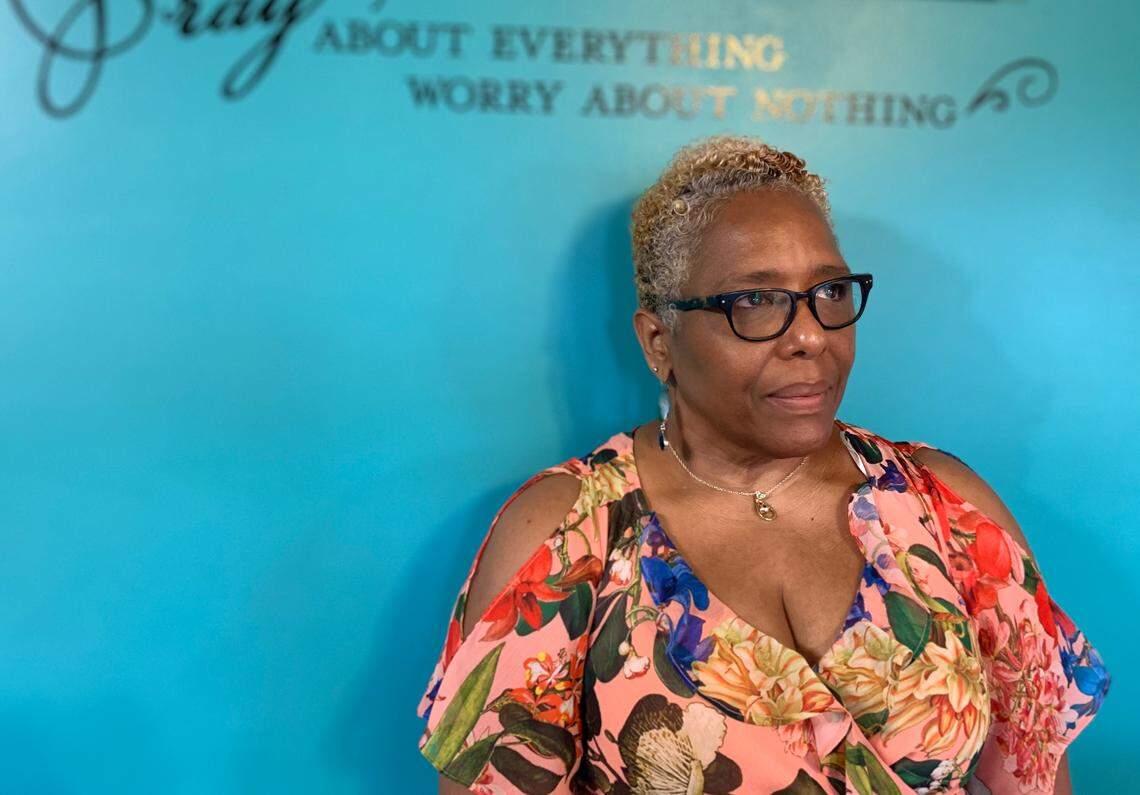 Amy Sutherland, the mother of Jamal Sutherland, poses for a portrait at her Goose Creek home. Her son died inside the Charleston County jail on Jan. 5. “Everybody failed him,” she said in a June 25 interview with The State.