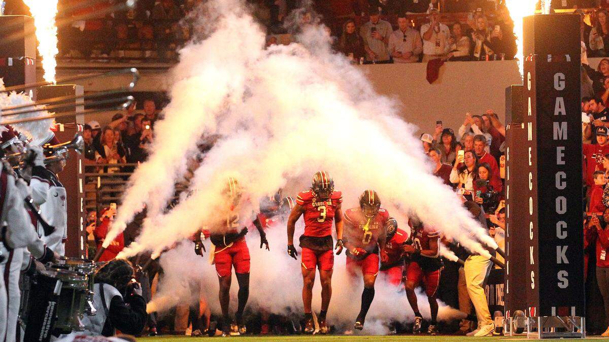 South Carolina enters the field to 2001 to face Texas A&M on Saturday.