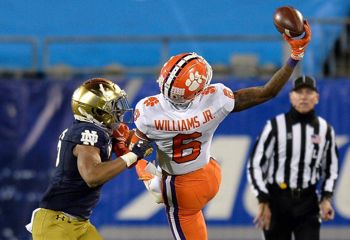 Clemson receiver E.J. Williams