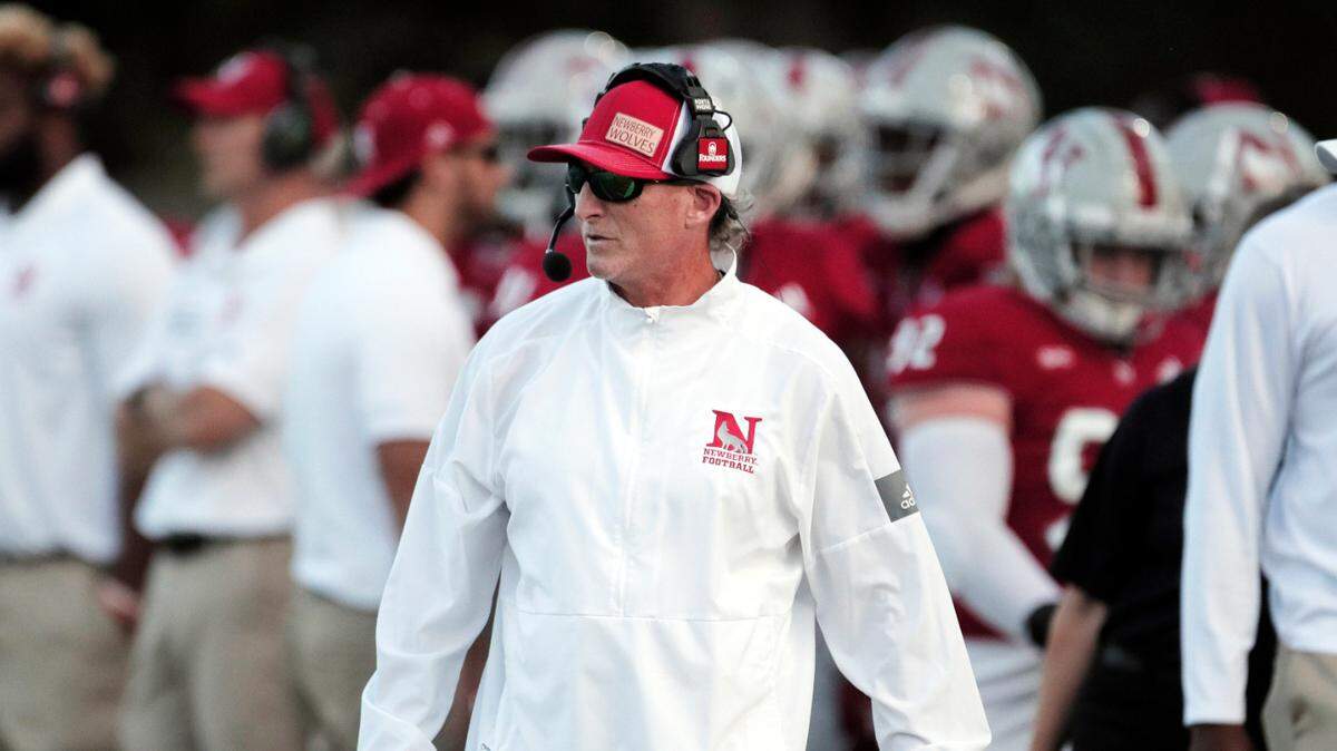 Newberry’s head coach Todd Knight is in his 16th season with the program.