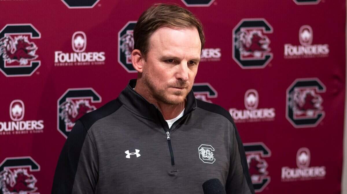 South Carolina offensive coordinator Marcus Satterfield