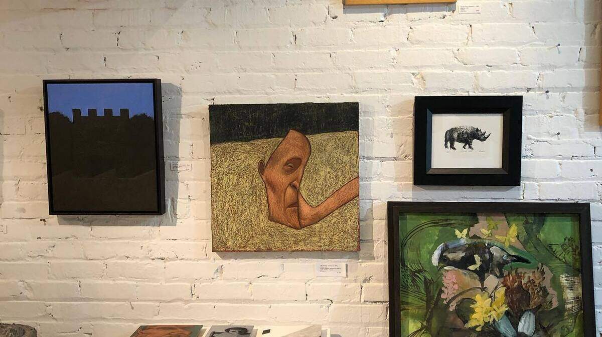 if ART Gallery in Columbia’s Vista has been sold to Michaela Pilar Brown. The gallery’s founder, Wim Roefs, dies suddenly in May.