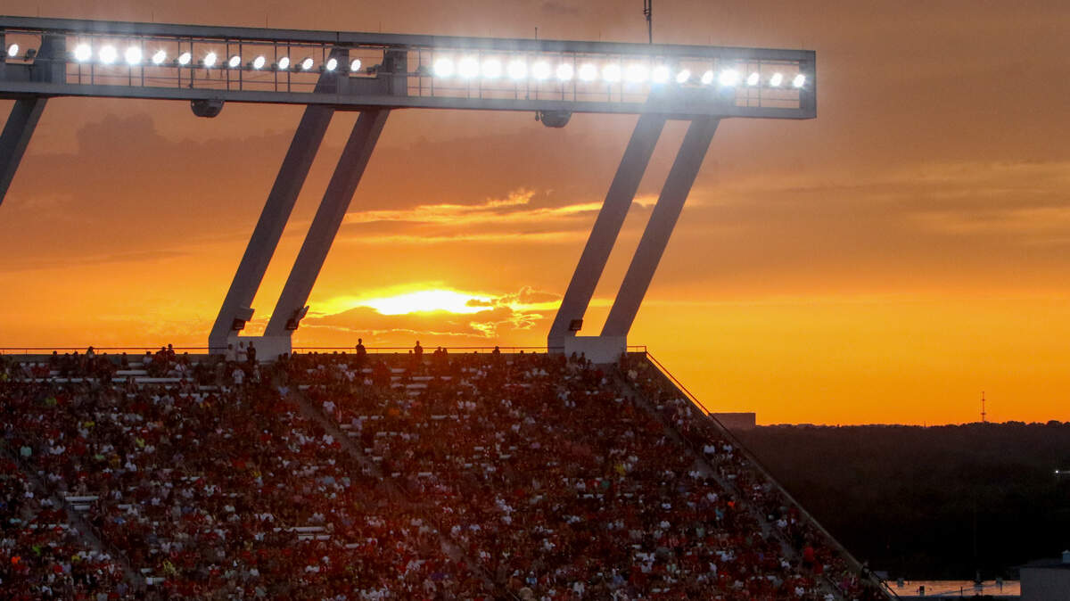 USC-Texas A&M will be played under the lights at Williams-Brice Stadium, the Gamecocks’ only night SEC game all season.