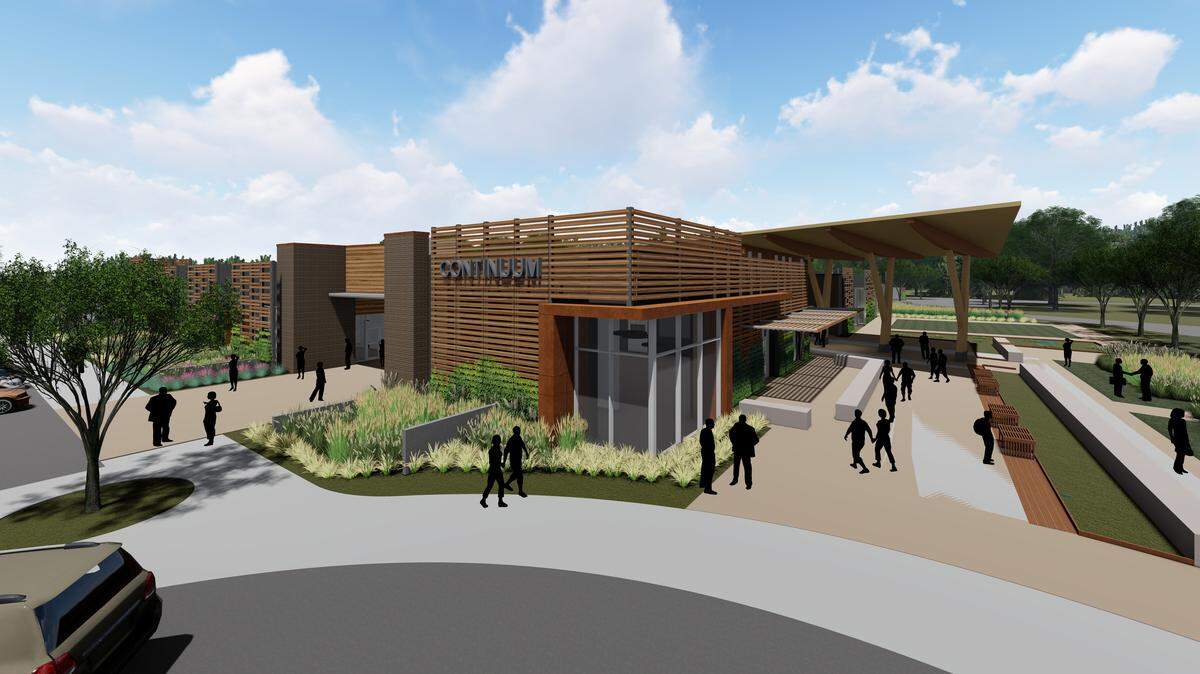 A graphic rendering of the proposed Continuum education center in Lake City, S.C.