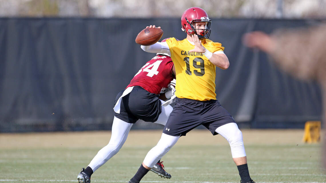 What Jake Bentley said about Ryan Hilinski and Gamecocks backup QBs