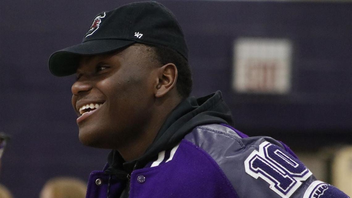 Four-star 2024 Calvary Day (Ga.) School tight end recruit Michael Smith verbally committed to South Carolina football in January 2023.