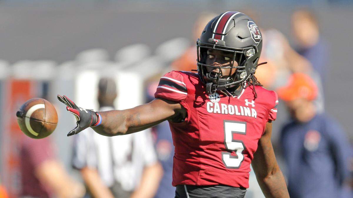 South Carolina wide receiver Dakereon Joyner