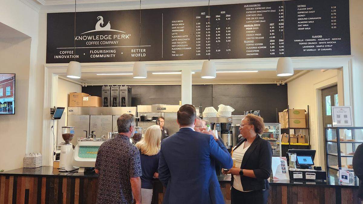 Restorations are complete on the historic Whaley House at 1527 Gervais St. in Columbia. The house, which formerly was a funeral home site, is now a coffee shop and apartments.