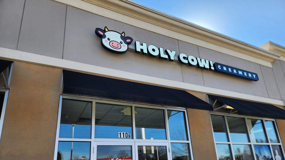 Holy Cow Creamery plans to open ice cream shops at 110 Clemson Road in northeast Columbia and 603 Columbia Ave. in Lexington.