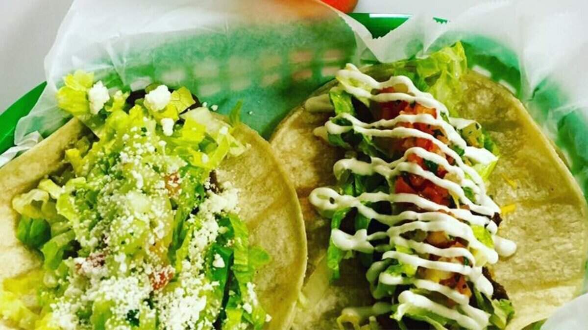 Tacos from White Duck.