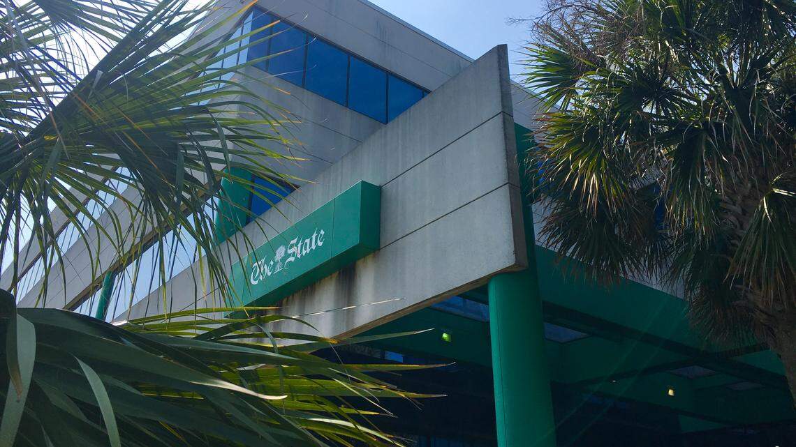 The State newspaper building in Columbia, South Carolina on Sept. 17, 2019.