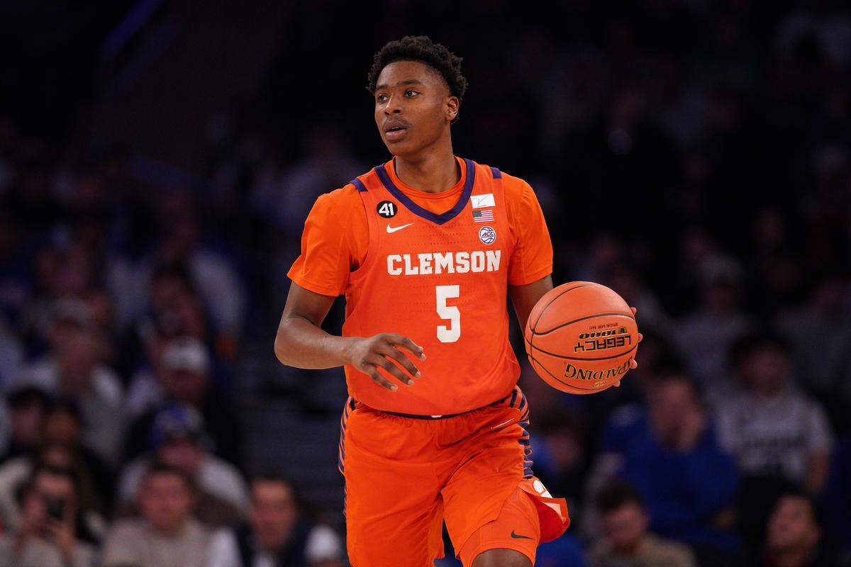 Clemson guard Zac Foster (5)