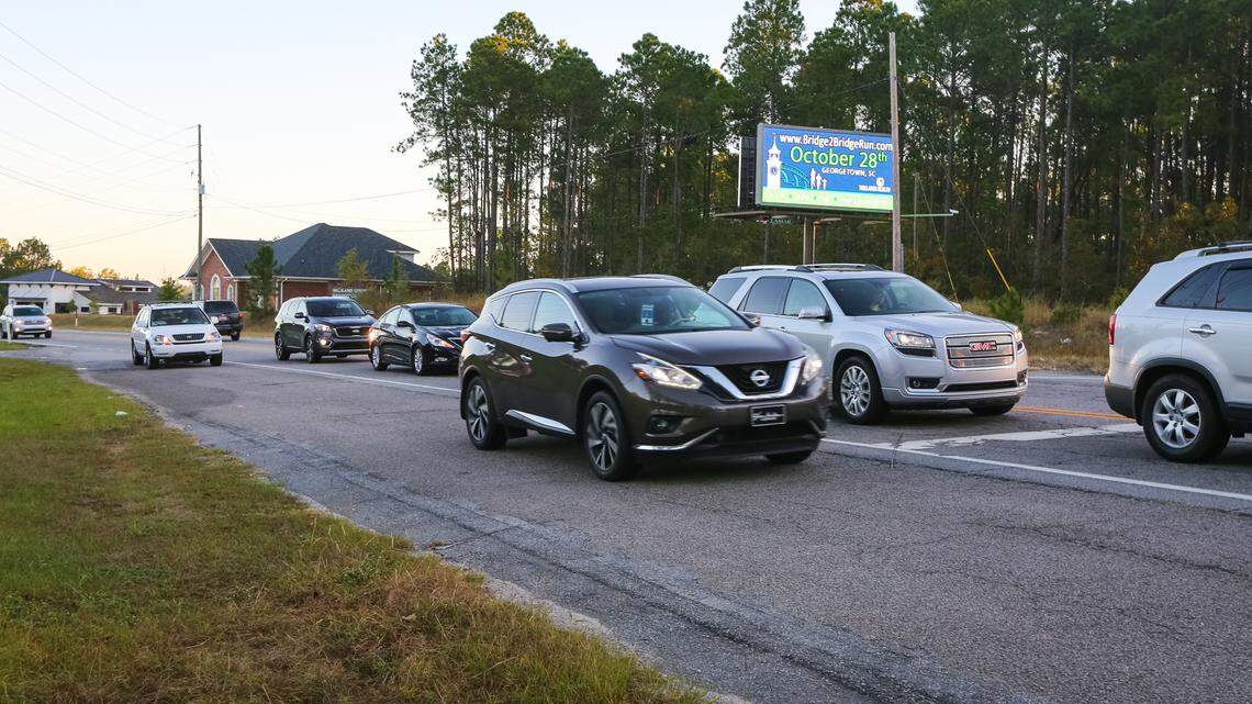 The intersection of Clemson road and Earth road in Richland County is slated for improvements with proceeds from the penny sales tax. 10/4/17