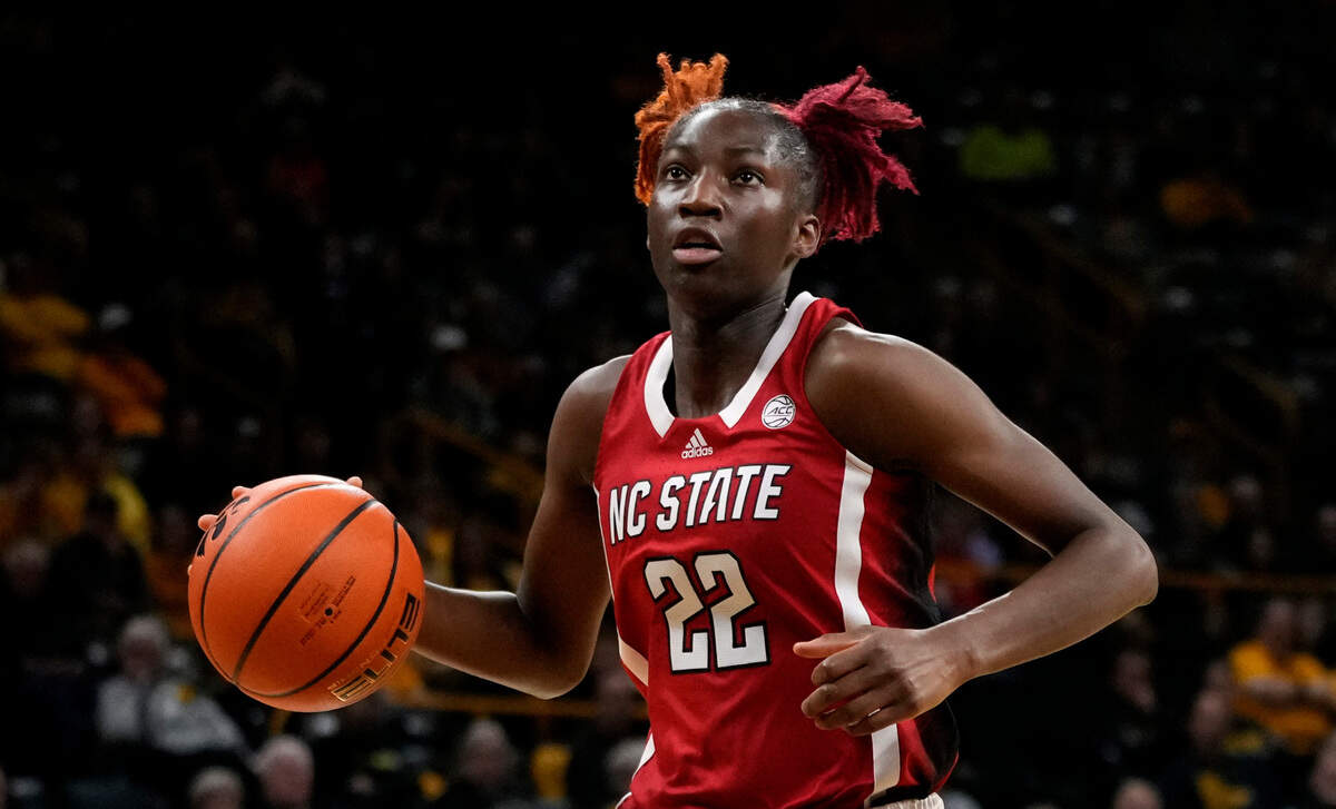 North Carolina State guard Saniya Rivers