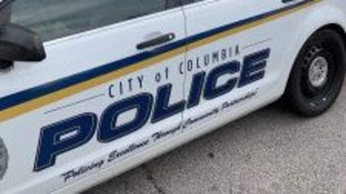 A suspect in a Gervais Street bank robbery was nabbed Thursday by Columbia Police.