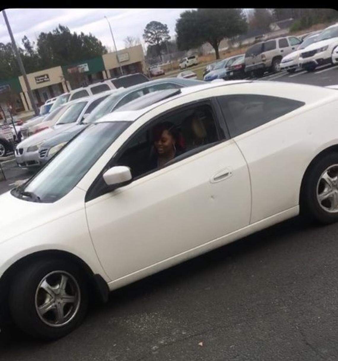 Laniya Tyshauna Singleton was reported missing by the Sumter Police Department, which said she drives a white Honda Accord with license plate number NIZ524.