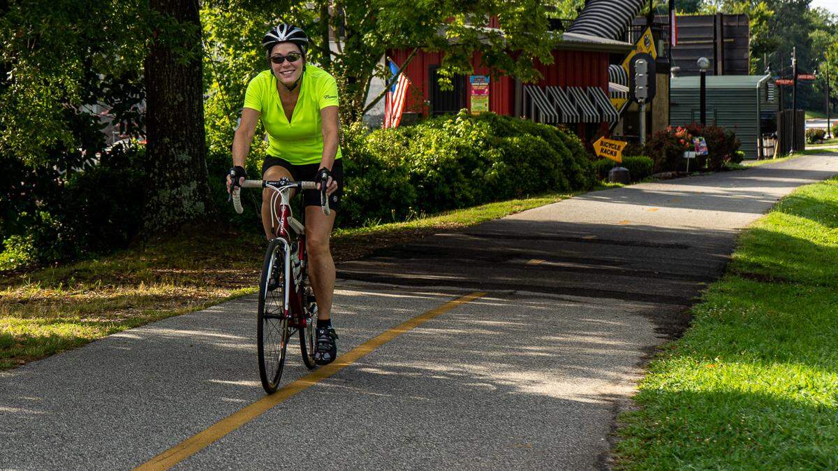 The Swamp Rabbit Trail was the main driver for the revitalization of Travelers Rest.
