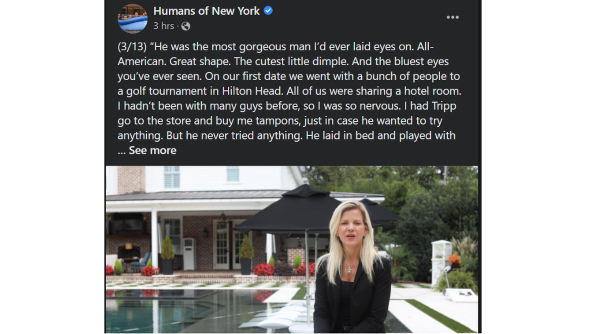 Venus Morris Griffin, a real estate agent from Augusta and former USC student, is featured in a series of posts by Humans of New York on Facebook that has garnered thousands of comments.