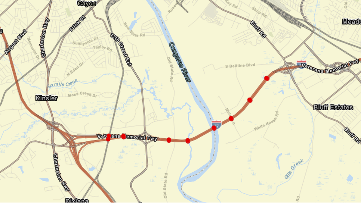 Beginning March 24, a stretch of Interstate 77 will close for maintenance as the South Carolina Department of Transportation overhauls 17 deteriorating bridge decks between the Interstate 26 interchange and Bluff Road.