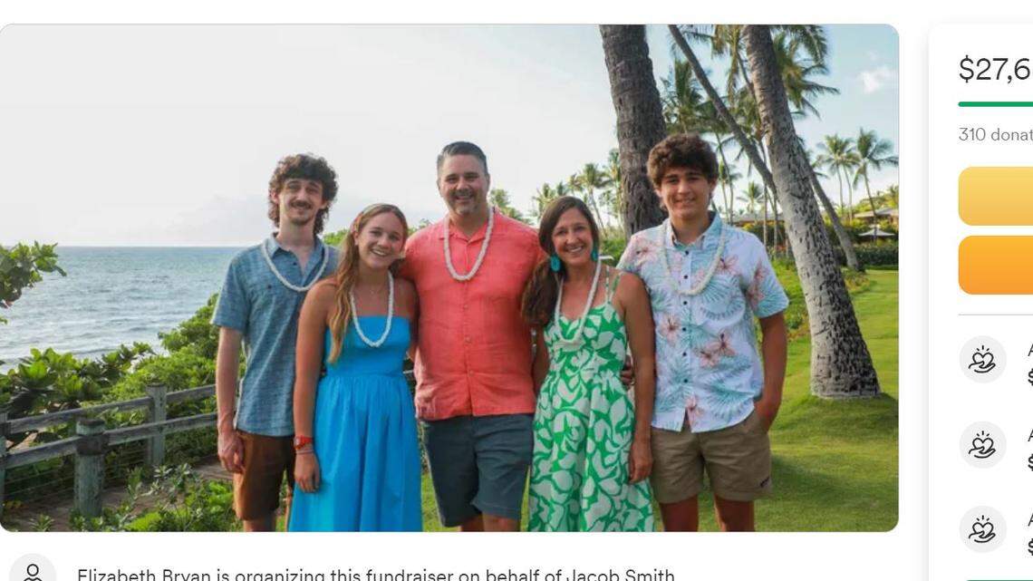 The family of River Bluff High School Principal Jacob Smith on a GoFundMe page set up to raise money for the family after a car crash while on vacation in Hawaii left three injured.