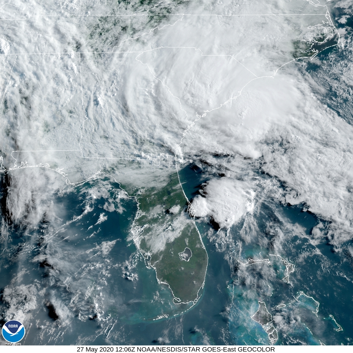 The latest model for the newly formed Tropical Storm Bertha shows its path moving over South Carolina.