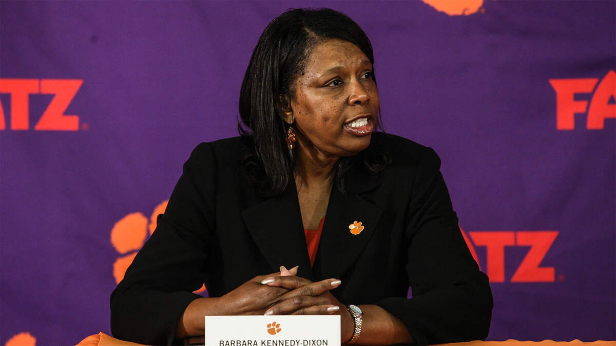 Barbara Kennedy-Dixon worked for Clemson athletics for 31 years.