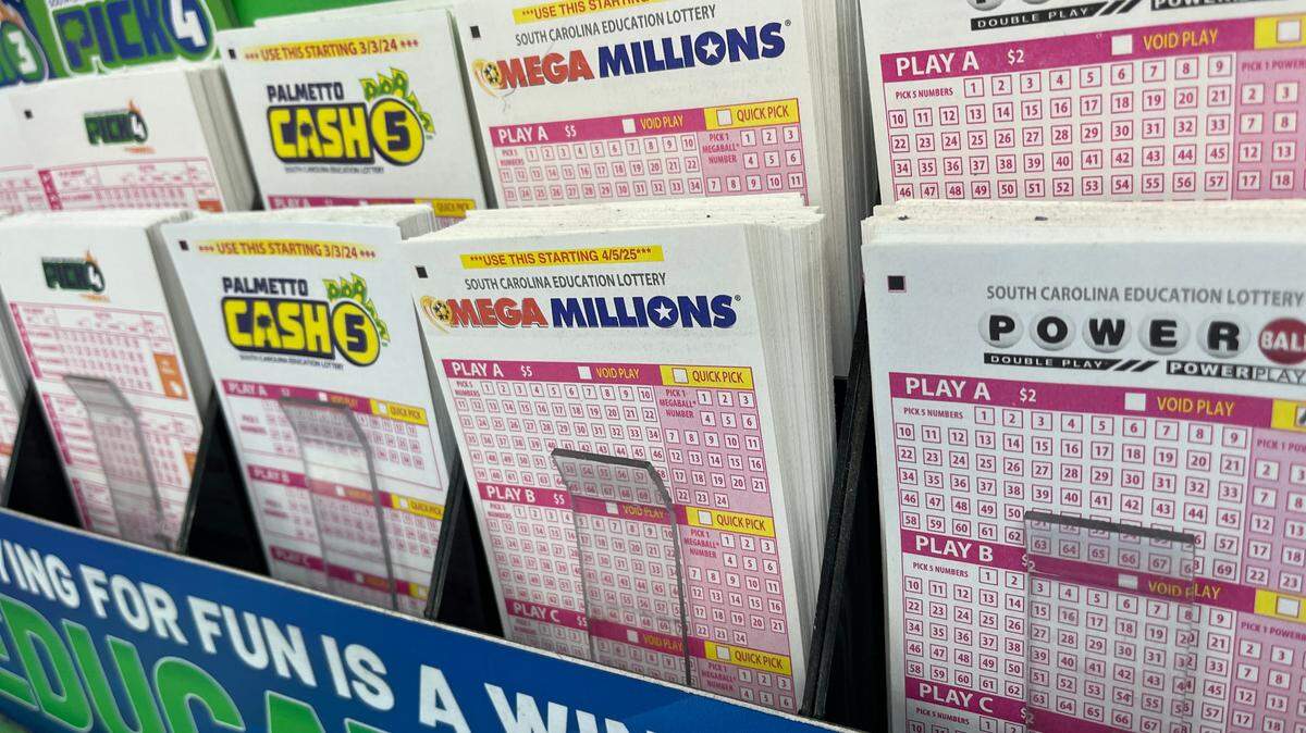South Carolina is one of three states that only allows cash for the purchase of lottery tickets and scratch-offs. 