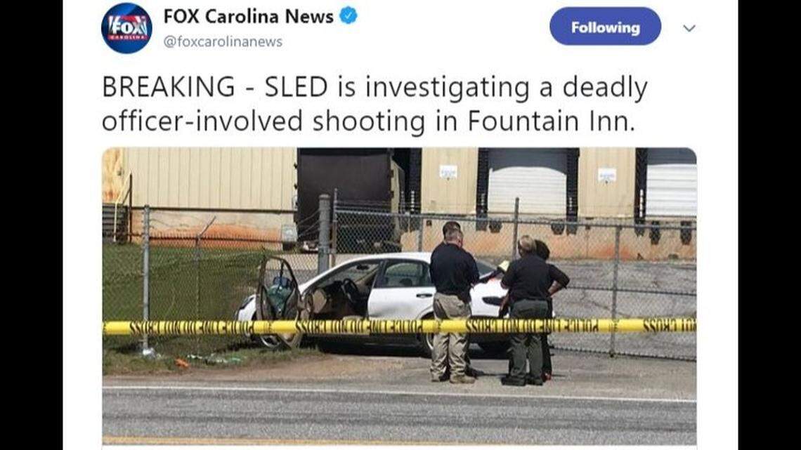 A suspect was killed in an officer-involved shooting, according to SLED.