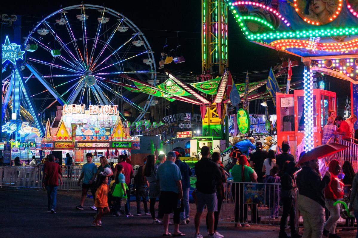 The opening day of the South Carolina State Fair on Wednesday, October 11, 2023.