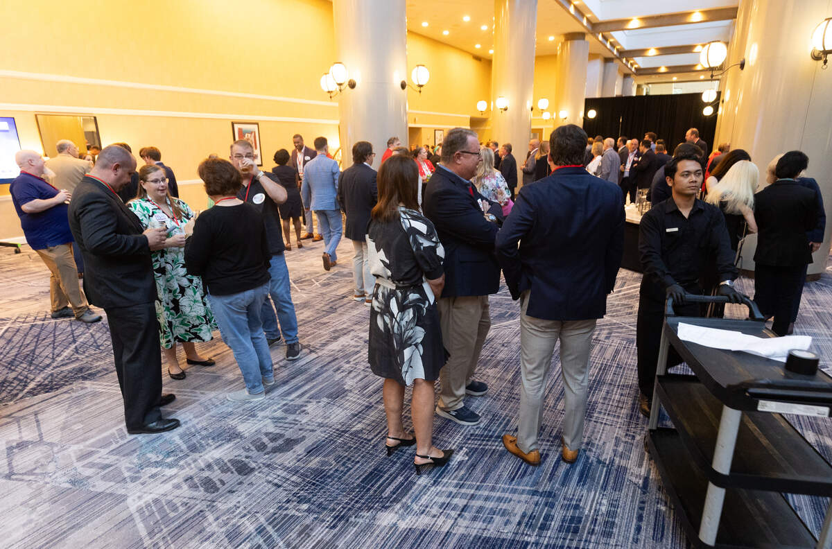 The scene inside the election night watch party for S.C. gubernatorial candidate Alan Wilson on Tuesday, June 23 at Marriott Columbia.