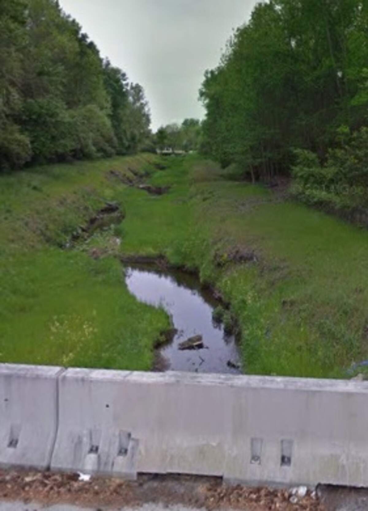 The Sumter creek where Chester Alphonso Stavis was found.
