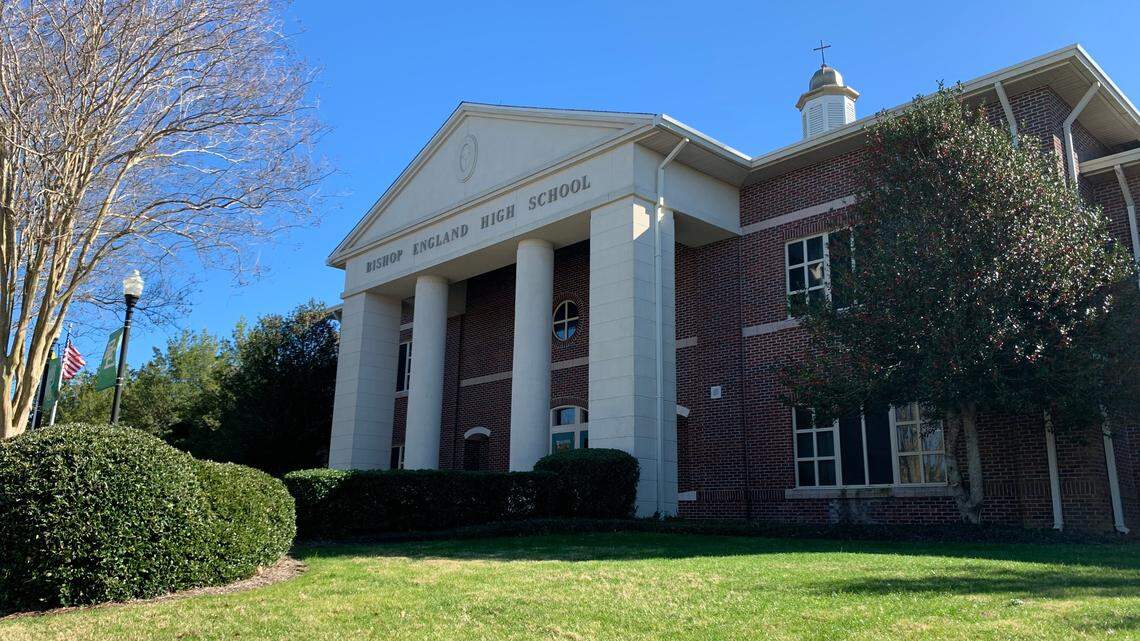 Bishop England High School, which is located on Daniel Island, is the largest Catholic high school in South Carolina. Caitlin Byrd/The State