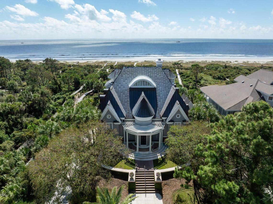 A unique looking home has landed on the real estate market on Kiawah Island, South Carolina for nearly $13 million.