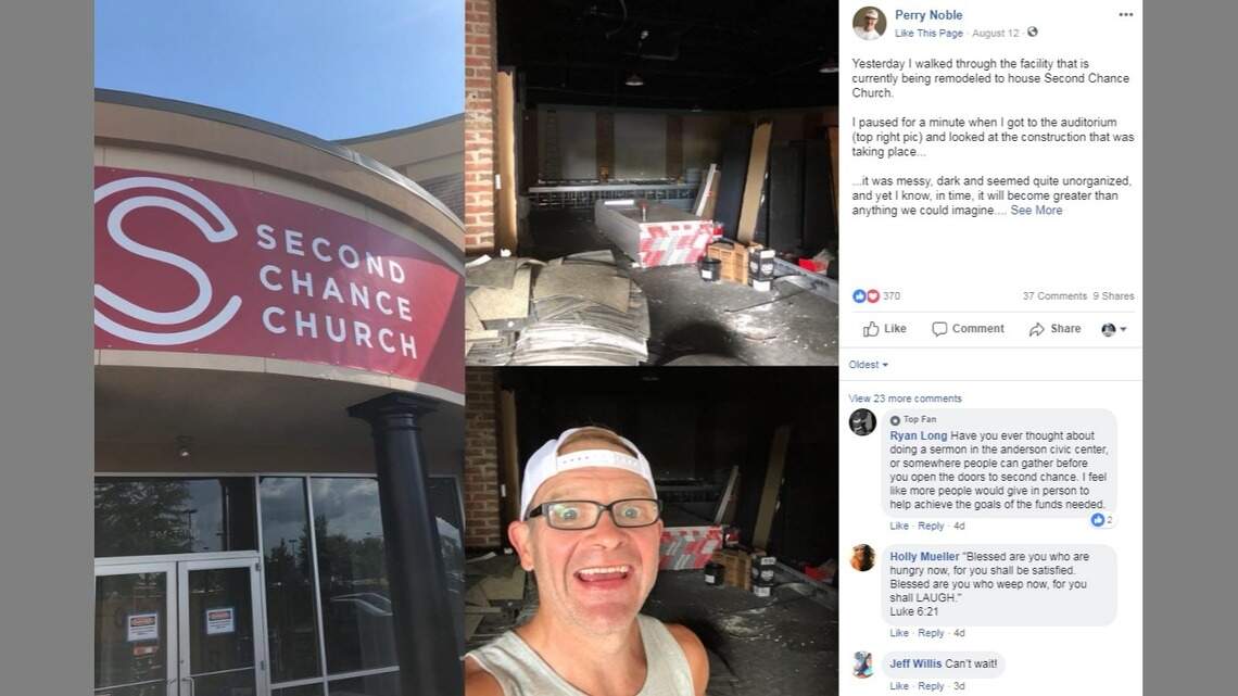 Former SC megachurch pastor offers glimpse inside future home of his new congregation