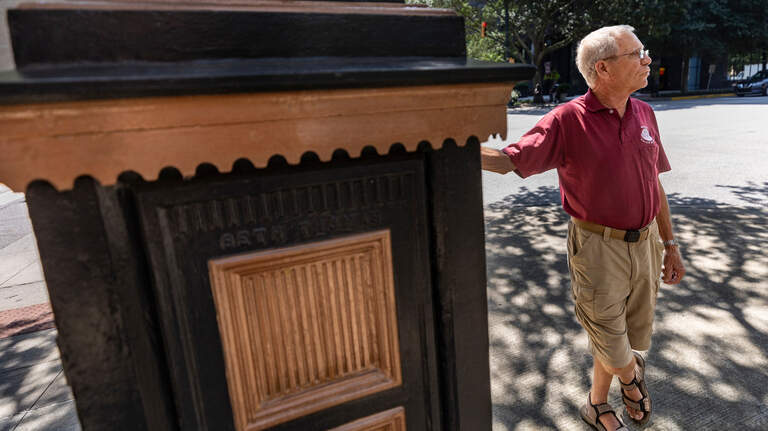 Columbia has two iconic clocks downtown. This man has been caring for them for 50 years