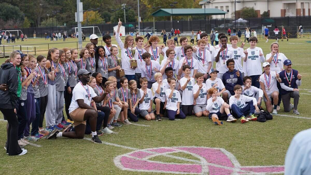 Heathwood Hall cross-country teams won SCISA 4A championships on Saturday, Oct. 29, 2022.