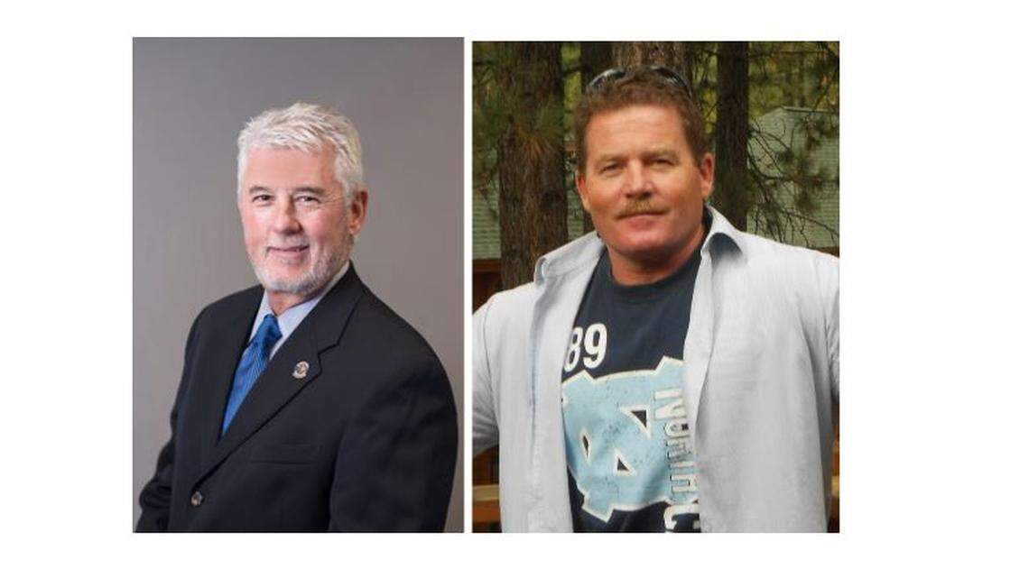 Lexington County Councilman Todd Cullum, left, and GOP primary challenger Bobby Porter.