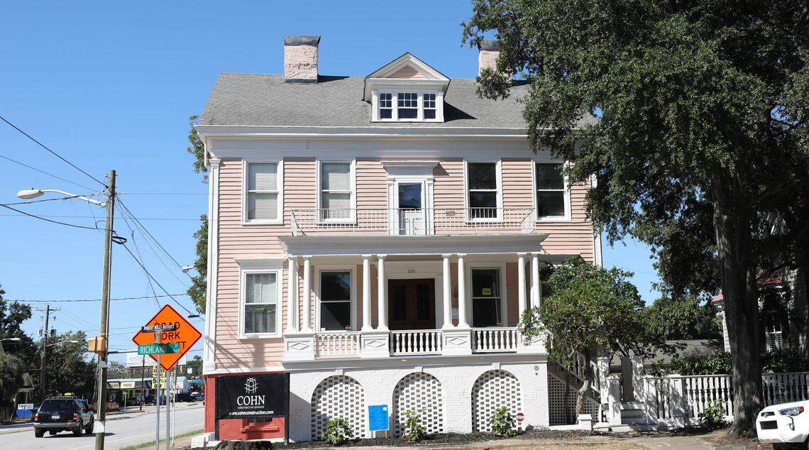 Stephanie Isaacs and Nell Fuller will soon open femme x COLUMBIA, a women-only coworking and social space inside the historic Wade Campbell House in Columbia. They renovated the Richland Street house that was built in the early 1800’s, to accommodate personal and group working and networking spaces.