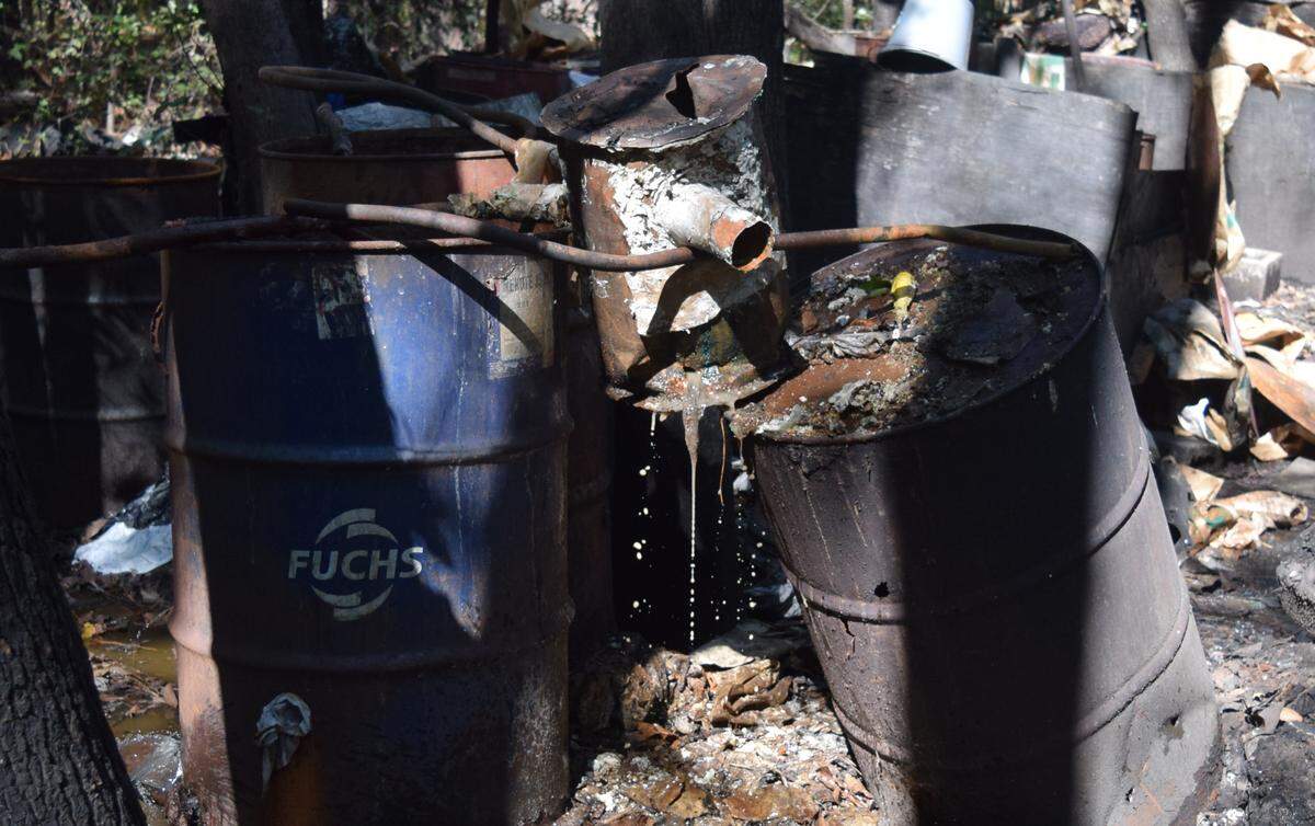 “If people up and down the east coast could see how this stuff is made, they’d reconsider their orders,” Orangeburg County Sheriff Leroy Ravenell said.