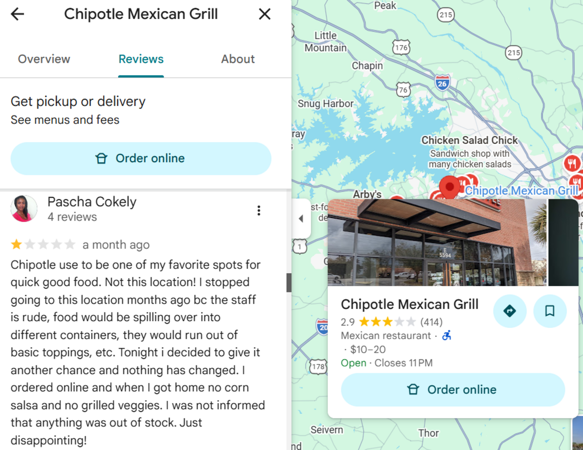 Chipotle at 5594 Sunset Blvd