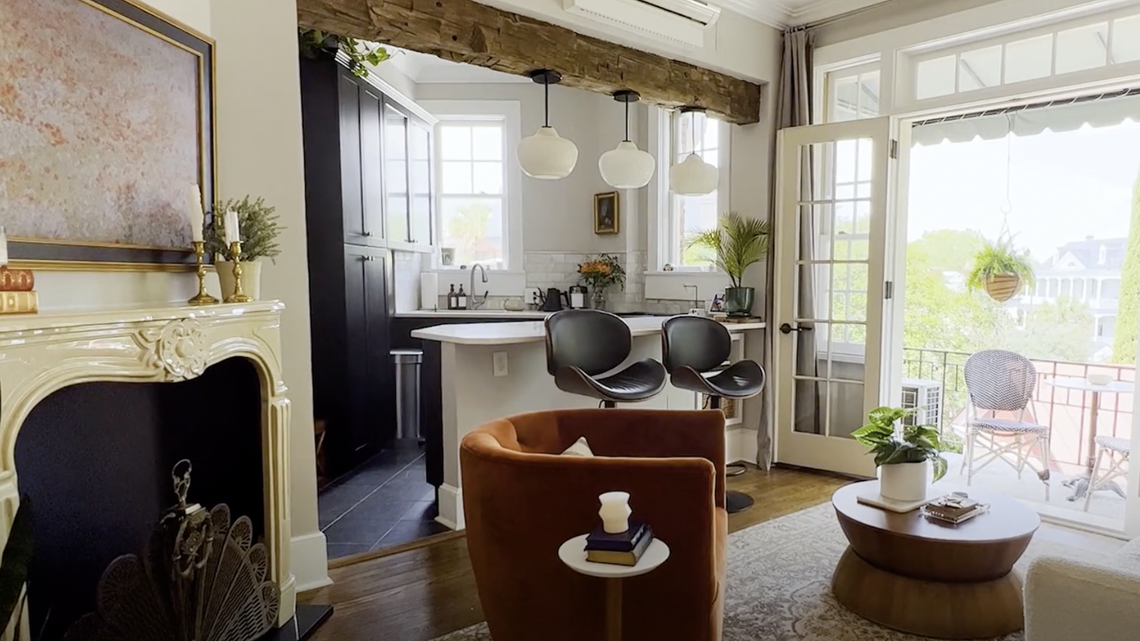 Charleston SC woman’s historic condo finalist in Apartment Therapy worldwide contest. Have a look