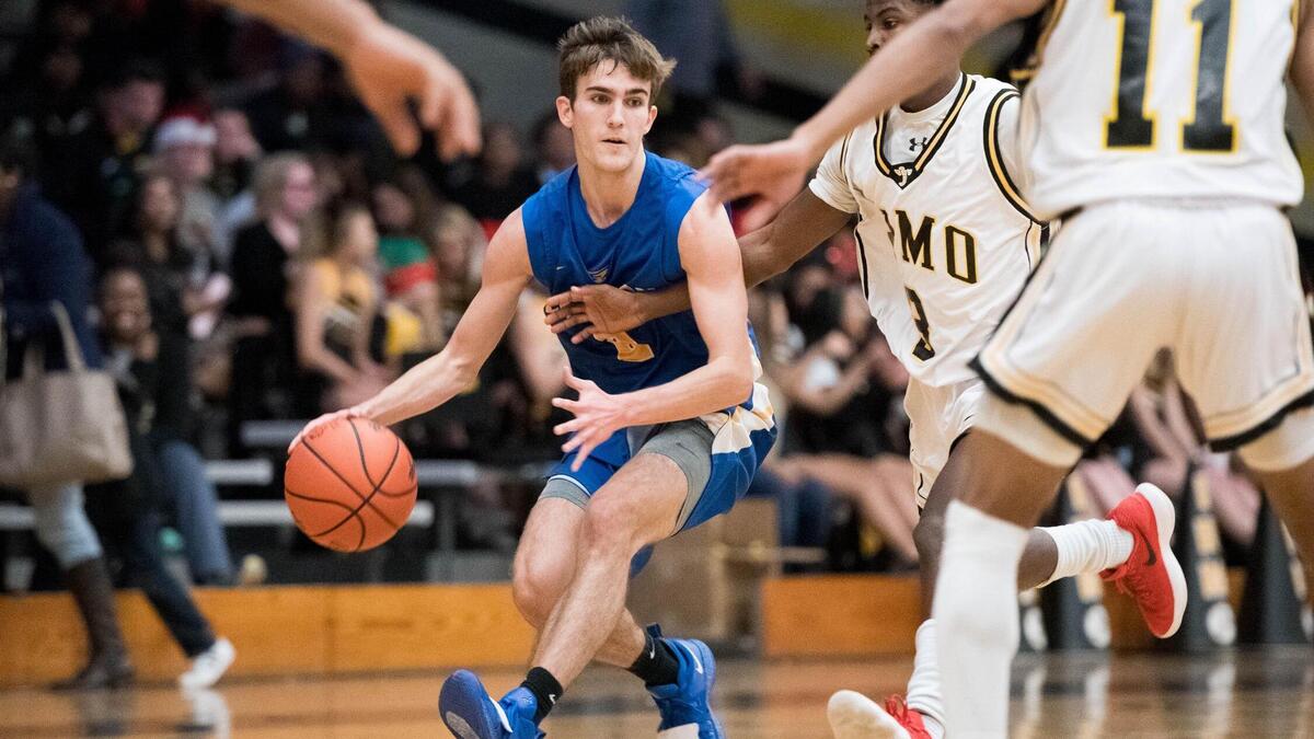 Lexington guard Mason Carver hit the game-winning shot against Dutch Fork on Friday, Feb. 1.