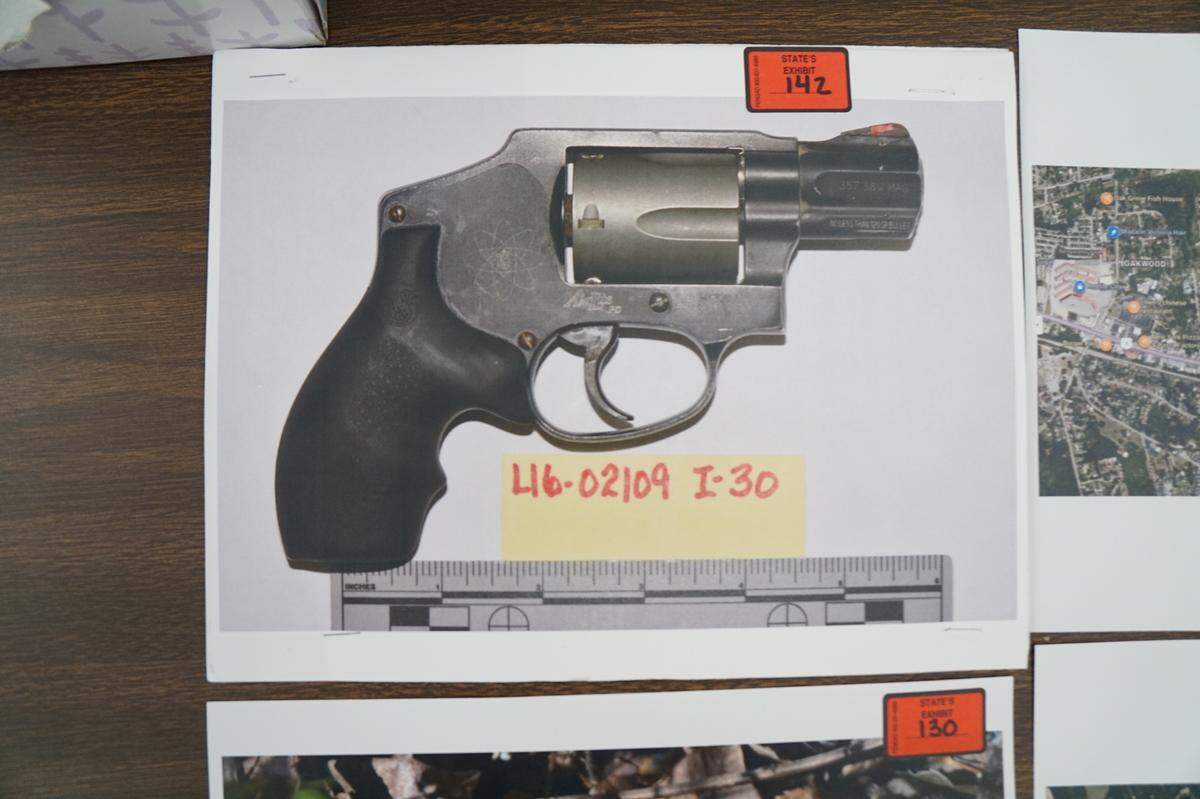 Prosecutors have argued that Greg Leon committed the murder of Arturo Bravo Santos using a .357 magnum revolver that he purchased from a Columbia pawn shop in 2006.