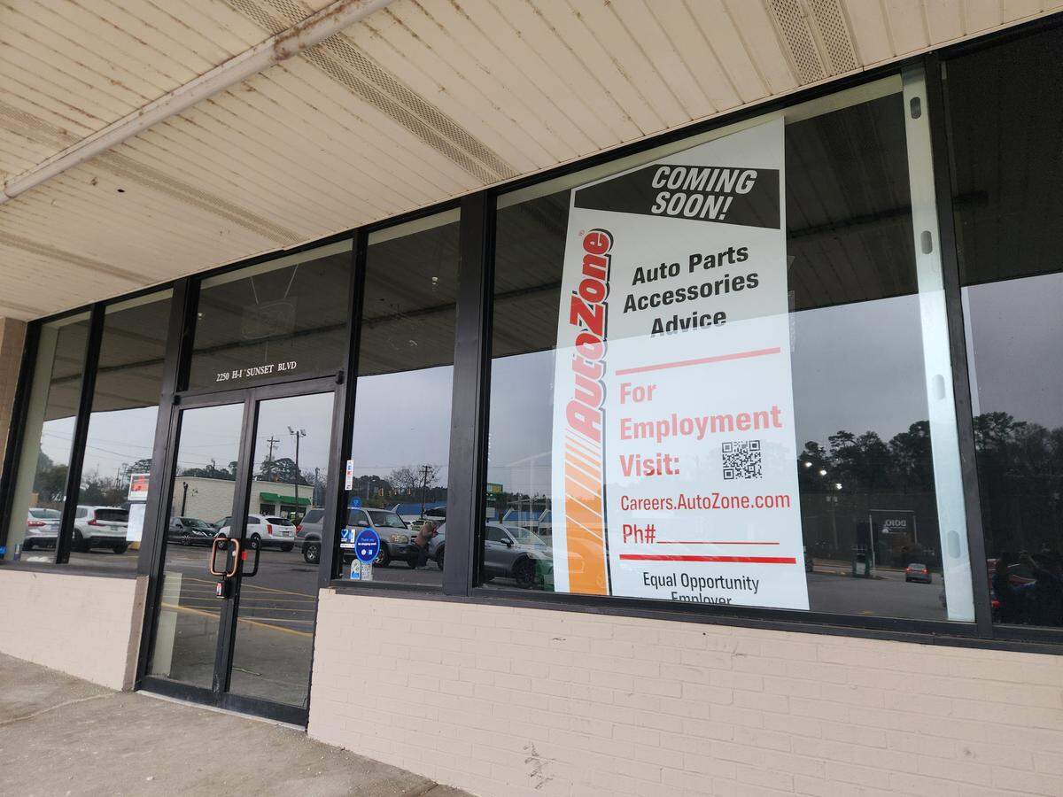 An AutoZone auto parts store is under development at 2250 Sunset Blvd. in West Columbia.
