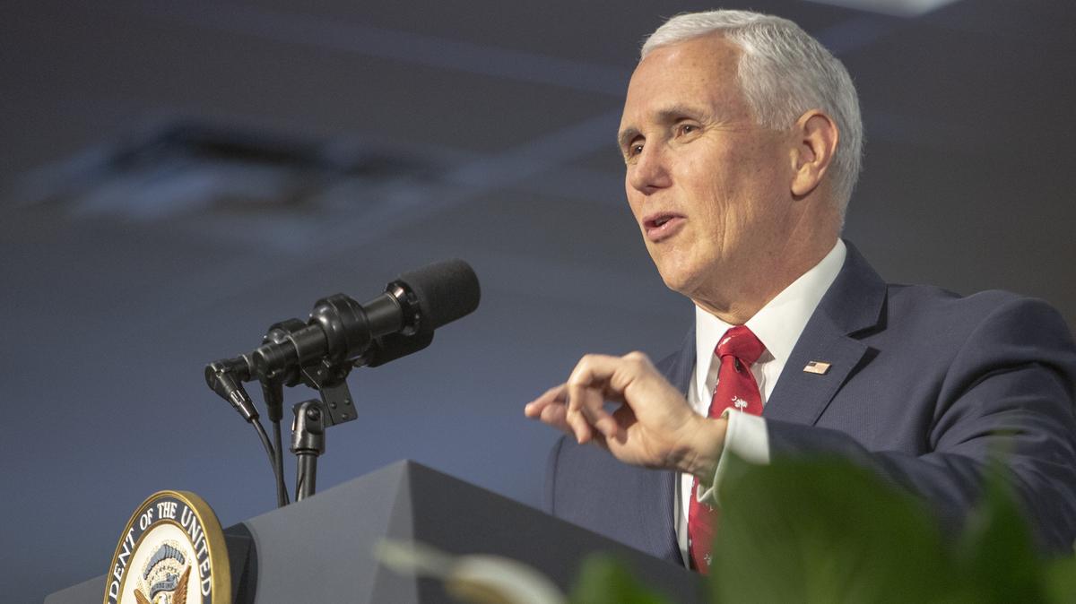 A high school teacher is accused of making a threat against Vice President Mike Pence, North Carolina officials say.