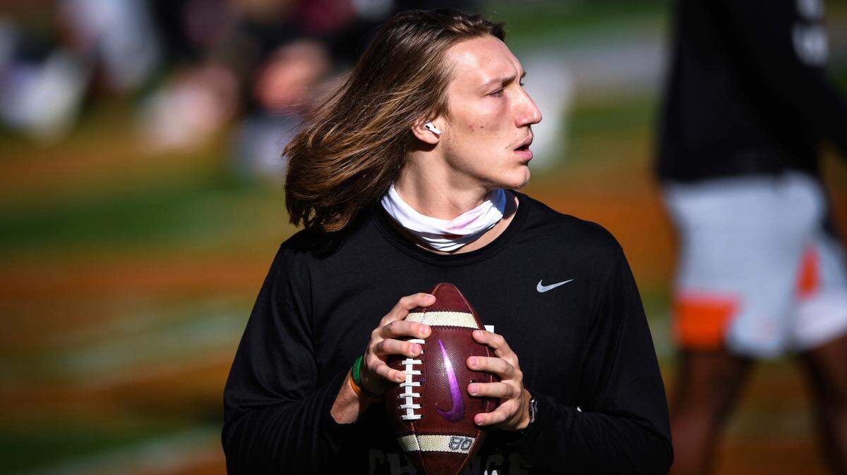 Clemson quarterback Trevor Lawrence